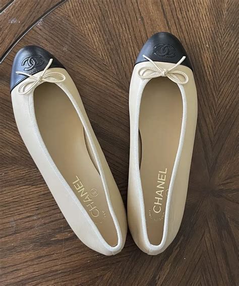 ballerine stile chanel|chanel ballerina flats price.